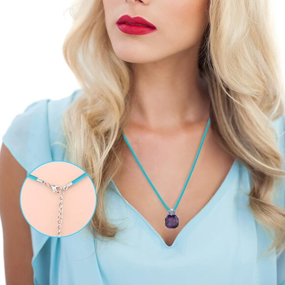 25 Leather Multi-Colored Necklace Cords with Adjustable Clasps - Picture 6 of 7